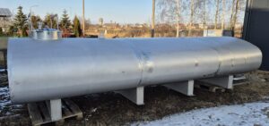 Zbiornik do transportu wody pitnej 10 m3 o przekroju eliptycznym