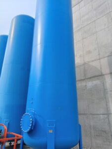 Zbiorniki do sprężonego powietrza 40 m3 Jasionka