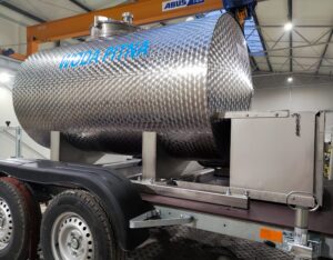 Cysterna przyczepa do wody pitnej